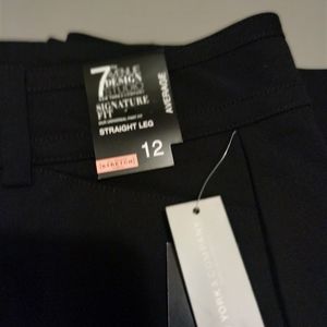 Brand new 7th avenue design studio New York company signature Field straight leg